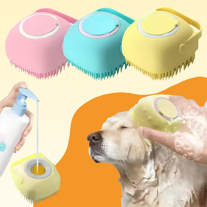 Pet Bathing Brush Soft Silicone