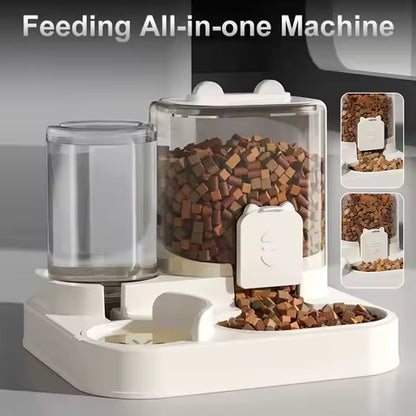 Automatic Dog Cat Feeder and Water Dispenser