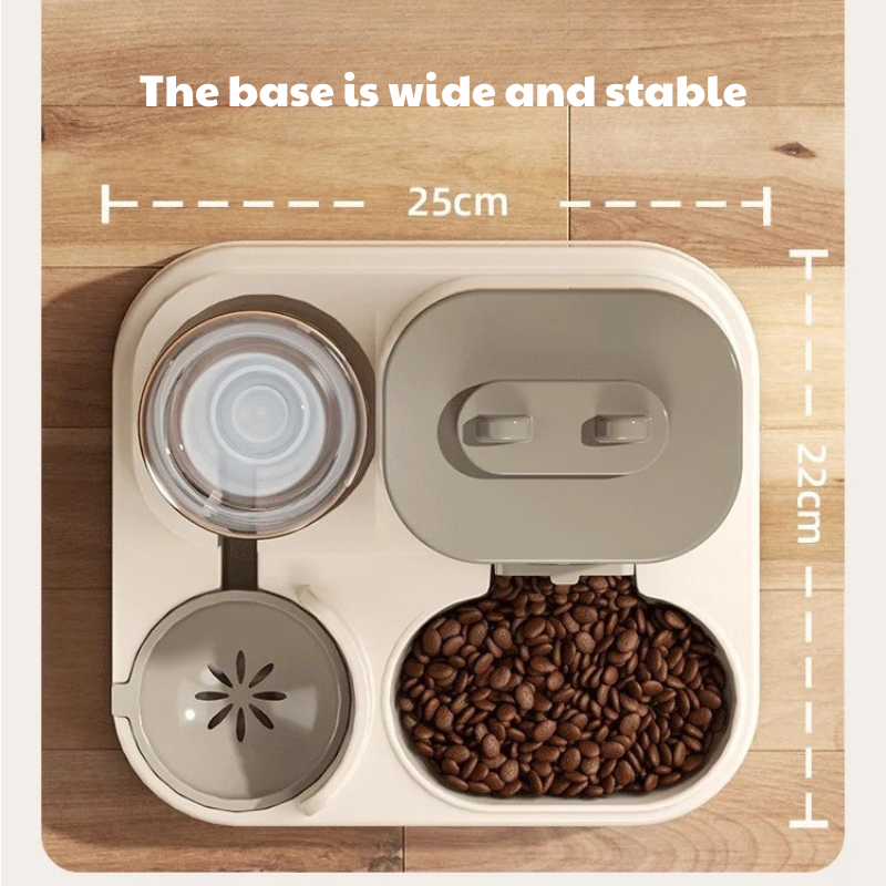 Automatic Dog Cat Feeder and Water Dispenser